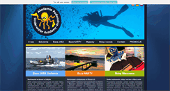 Desktop Screenshot of akademiapodwodna.pl